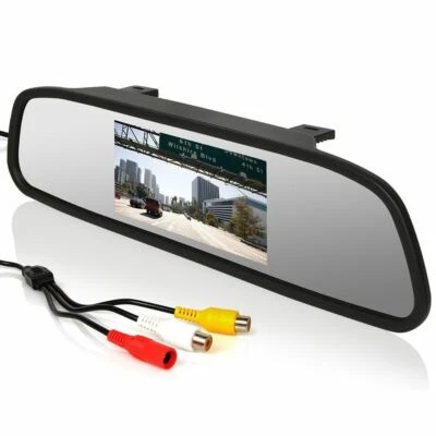 4.3''/5''/7'' Car Backup Rear View Parking Mirror Display Monitor TFT LCD Screen - Image 1 of 4
