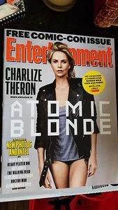 2017 SDCC COMIC CON EXCLUSIVE ENTERTAINMENT WEEKLY MAGAZINE ATOMIC BLOND THERON - Picture 1 of 1