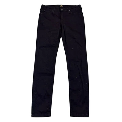 Lee Scarlett Denim Jeans Stretch Deluxe Black Womens W30 L30 - Image 1 of 4