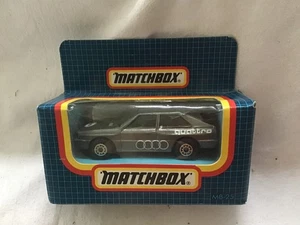 MATCHBOX MB 25 AUDI QUATTRO ( GREY ) - UNOPENED BOX - Picture 1 of 3