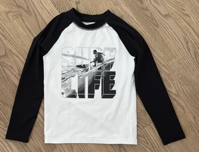 Camisa de natación manga larga SURF LIFE Sport Life para niños protección contra erupciones talla mediana 7/8 Foto 1 de 4