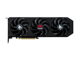 PowerColor Hellhound Radeon RX 9060 XT 16GB GDDR6 PCI Express 5.0 x16 ATX Video - Afbeelding 1 van 5