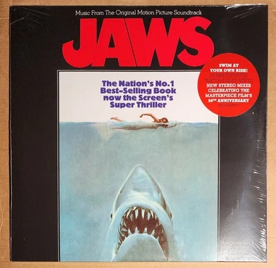 JAWS - Original Soundtrack - New 1 LP Shark Infested Water-Filled Vinyl Numbered - Image 1 of 3