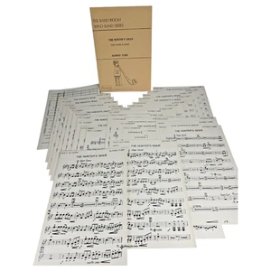 Band Room The Hunters Gigue Complete Band Score Sheet Music Alfred Tubb Vintage - Picture 1 of 9