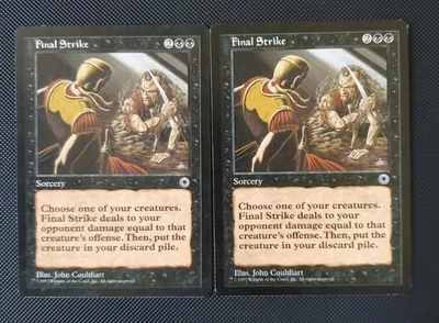 Final Strike - Portal - MTG Magic The Gathering  - Image 1 of 2