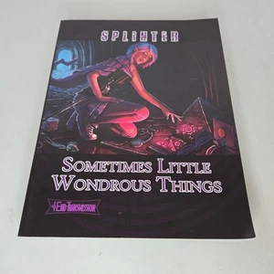 Splinter RPG Devin Oratz Sci-Fi Roleplay Book - End Transmission Games - Rare - Picture 1 of 3