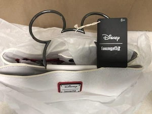 Loungefly Disney Mickey Mouse Handtasche mit figuralem Griff und Umhängegurt - Neu mit Etikett! - Bild 1 von 10