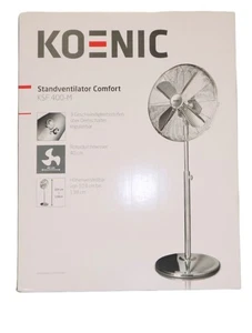 KOENIC Standventilator KSF 400 M 70 Watt Chrom - Bild 1 von 1