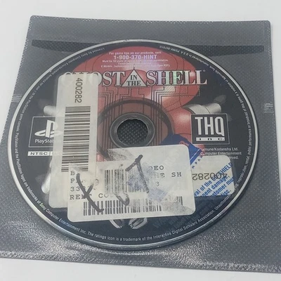Ghost in the Shell PS1 Sony PlayStation 1 Disc Only Light Scratches Tested - Image 1 of 4