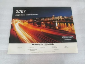 2007 Freightliner Unused Calendar Big Rig Semi-Trucks 19.5" x 24" - Picture 1 of 2