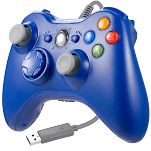 Wired USB Game Pad Controller For Microsoft Xbox 360 Console PC Windows MAC 10 8 - Picture 1 of 12