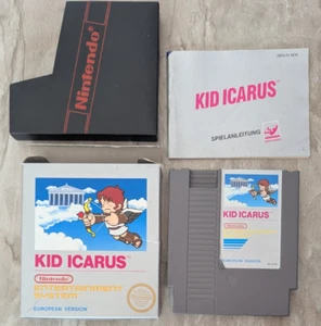 NES Kid Icarus in confezione originale CIB istruzioni PAL B gioco boxed game tombe d'api - Foto 1 di 14