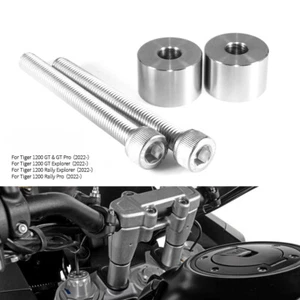 Handle Bar Clamp Raised Extend Handlebar Mount Riser For Triumph Tiger 1200 2022 - Picture 1 of 7