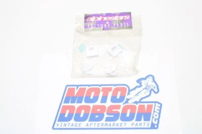 Alpinestars AS-0012 TECH 3/7 Correa Botones (4) Blanco Foto 1 de 3