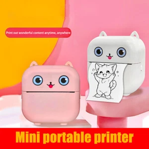 Mini-Drucker für iPhone und Android kabelloser Mini-Fotodrucker Etikettendrucker - Bild 1 von 14
