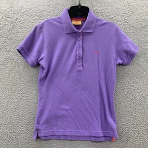 RM WILLIAMS Polo Shirt Girls 8 Short Sleeve Purple - Picture 1 of 9