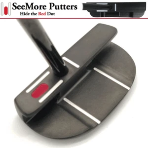 SEEMORE PREMIUM 2025 PVD CLASSIC ORIGINAL FGP MALLET PUTTER - ANY LENGTH & GRIP - Picture 1 of 10