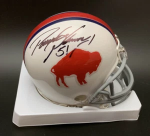 Paul Posluszny SIGNED Buffalo Bills Mini Helmet + HOF 07 ITP PSA/DNA AUTOGRAPHED - Picture 1 of 2