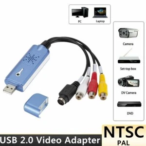 Plug and Play do Easycap USB 2.0 Easy Cap Audio Video Capture Adapter Zrób to sam Wielka Brytania - Zdjęcie 1 z 10