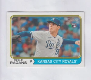 (6) Cole Ragans 2023 TOPPS HERITAGE HIGH NUMBER ROOKIE LOT #652 ROYALS - Picture 1 of 1