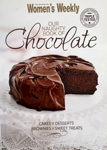 The Australian Women's Weekly Mini Our Naughty Book of Chocolate Cookbook - Picture 1 of 8
