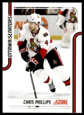 2011-12 SCORE GLOSSY Chris Phillips Ottawa Senators #332