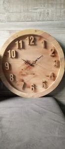 New Designer home Decorative Handmade Antique Style Wooden Working wall clock - Picture 1 of 7