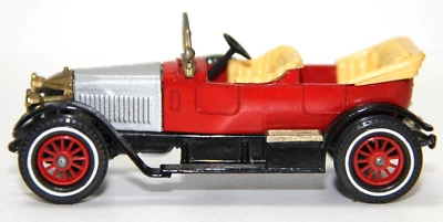 MATCHBOX USATO 1:43 AUTO DIE CAST PRINCE HENRY VAUXHALL 1914 ROSSO ART VARIE I - Immagine 1 di 4