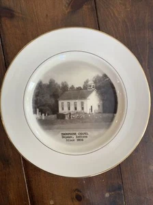 Vintage Preston-Hopkinson Co “Thompsons Chapel Depauw, Indiana Since 1816 Plate - Picture 1 of 3