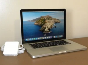 Apple Macbook Pro A1286 15" Mid 2012 i7 2.3GHz 500GB SSD 16GB Catalina - Picture 1 of 8