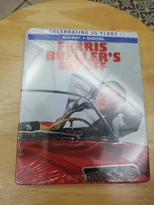 《Ferris Bueller's Day Off (Blu-ray + Steelbook + Digital) NEW - 35th Anniversary - Picture 1 of 11