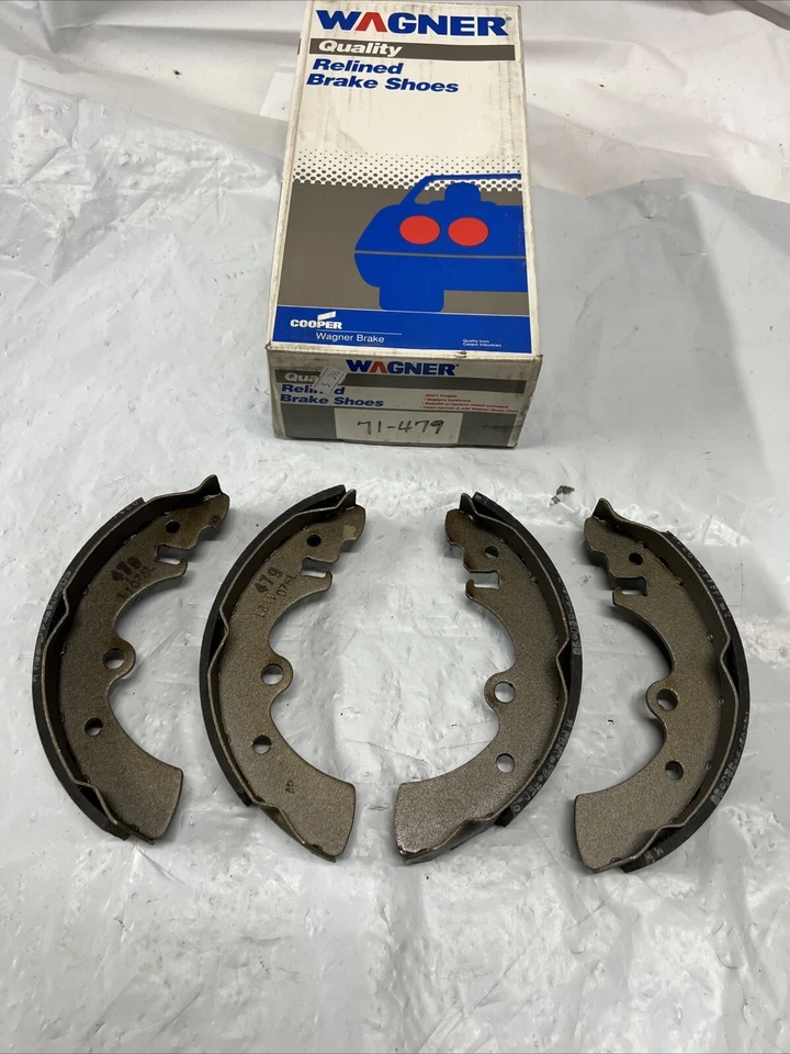Zapatas de freno de tambor Wagner para Nissan 210/310/B210/F10/Stanza Z479 1976-1986 Foto 1 de 4