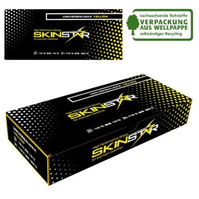 SKINSTAR Universal Wachs YELLOW EDITION Ski und Langlauf Wachs Ski Wax 250g - Bild 1 von 4