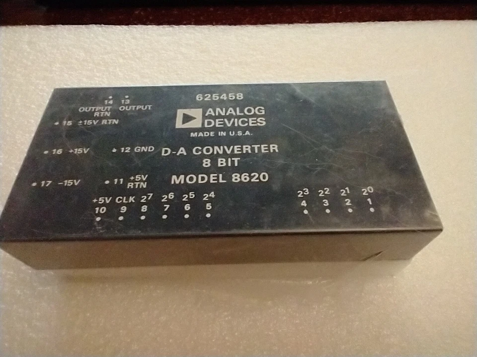New - Analog Devices Model 8620 D-A Converter 8-bit - Image 1 of 1