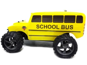 Only Bodywork Monster Off Road 1:18 School Bus Only Car Body Shell HIMOTO - Picture 1 of 1