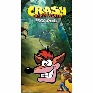 Llavero de goma Crash Bandicoot Extra Life | mercancía para juegos - Imagen 1 de 2