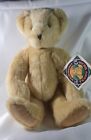 1995 Vermont Teddy Bear Company Plush Shaggy Light See Brown 12' Soft 