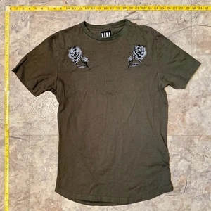 Vintage Recycle Karma T-shirt Tee Green - Size Medium M - Picture 1 of 4