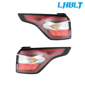 LABLT Left&Right Side Tail Light Outer Brake Lamp For 2017-2019 Ford Escape Kuga - Picture 1 of 9