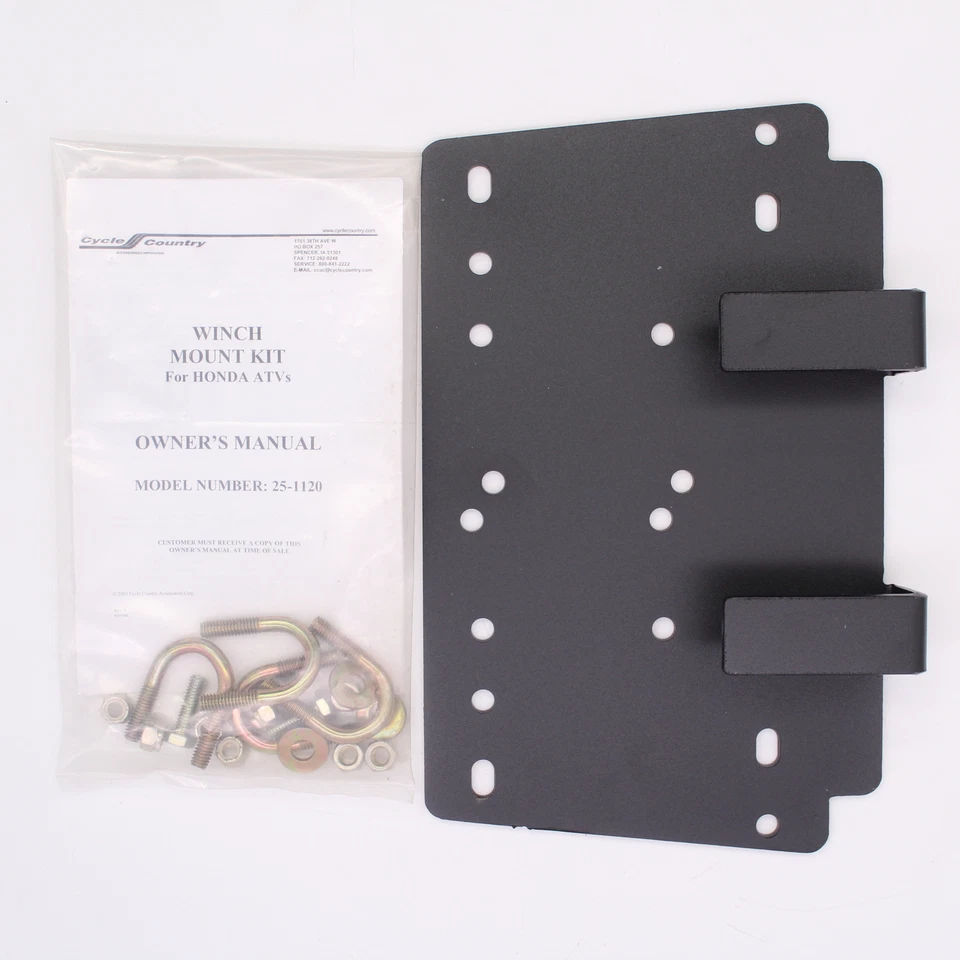 Kit de fixação de montagem de guincho Cycle Country número da peça - 25-1120 para Honda - Imagem 1 de 2