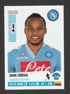 FIGURINA ALBUM CALCIATORI PANINI 2012-13 NAPOLI N.286 ZUNIGA NUOVA - Picture 1 of 1