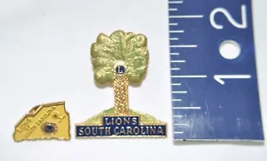Lions Club South Carolina pins - Picture 1 of 4