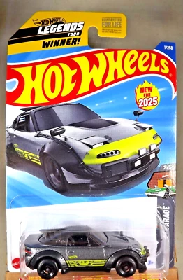 2025 Hot Wheels #1 HW Dream Garage 2/5 MAZDA MX-5 MIATA Dark Gray w/Black 4 Sp - Image 1 of 4