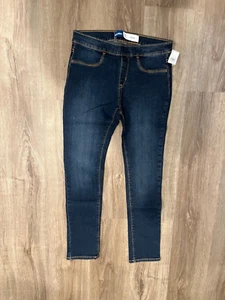 Old Navy Girls Wow Skinny Pull-On Jeans, Blue Dark Wash Size XL - Picture 1 of 12