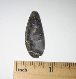 POLIERTER NATÜRLICHER 38mm x 15mm SMITHSONIT KRISTALL CABOCHON MEXIKO ~ 6,7gramm *2 - Bild 1 von 7