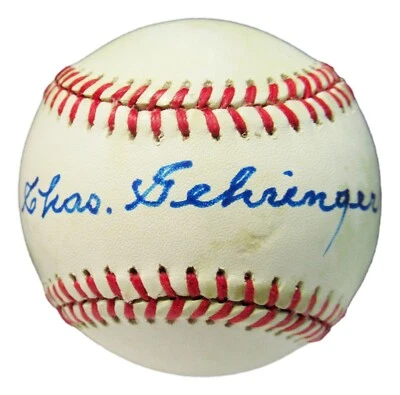 Charles Gehringer Signed Autographed Baseball OAL Ball Tigers PSA/DNA AK31544 - Image 1 of 3