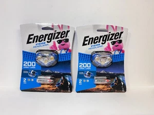 2X Energizer HDA32E Vision 200 Lúmenes Azul LED Faro Batería Alcalina AAA - Imagen 1 de 2