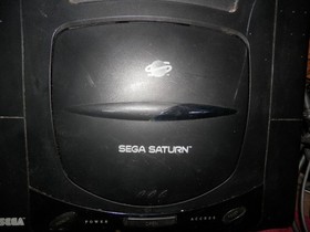 Sega Saturn Model 1 Console with 2 Controllers (Model 1) . Tested/Working