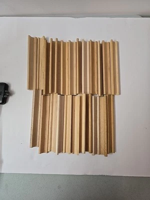 24 piezas de juego de baldosas de madera para azulejos de scrabble para manualidades  Foto 1 de 4