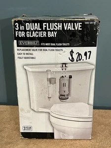 Válvula de descarga doble Everbilt de 3 pulgadas para Glacier Bay gris totalmente ajustable vendedor de EE. UU. - Imagen 1 de 4